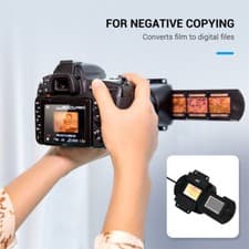 Image of 35mm Film Digitizing Adapter LED Light Set Negative Scanner Holder as Nikon ES-2