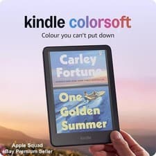Image of AMAZON KINDLE COLORSOFT 16GB NEWEST GEN 2025 NO ADS BLACK NEW SEALED RRP:£239.99
