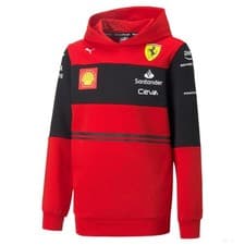 Image of 2022, Red, Scuderia Ferrari Team Kids Sweatshirt