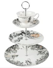 Image of Victoria & Albert Alice In Wonderland 3 Tier Cake Stand