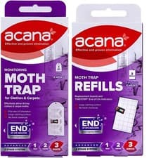 Image of ACANA - Clothes Moth Trap & Refills NEW IMPROVED **FAST FREE UK SHIPPING**