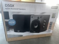 Image of Majority D50X Active Bookshelf Bluetooth Speakers. Black. BNIB - never opened!
