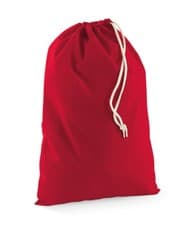 Image of Westford Mill Cotton STUFF BAG Drawstring bag Laundry Bag Shoe Xmas Sack Storage