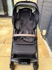 Image of Nuna Mixx Next Generation Travel System Pushchair Carrycot Caviar Black