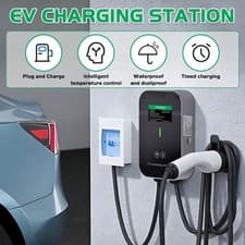 Image of Type 2 EV Charger 7KW 32A 5M Home Electric Vehicle Charging Station Wallbox