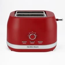 Image of Toaster 2 Slice, Ella Collection by Hamilton Beach, Matte Red, HBT1322MR