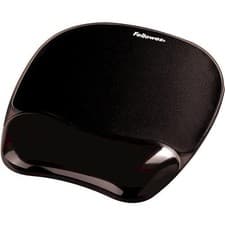 Image of Fellowes 9112101 Mouse Pad Black