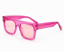 Image of Tom Ford Fausto Sunglasses FT0711 Pink 53-20-145mm With Case New