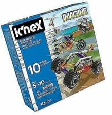 Image of K'NEX Beginner: Vehicles 10 Model Building Set Beginner Fun Fast Vehicles Set K