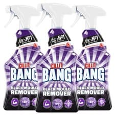 Image of 3 x Cillit Bang Power Cleaner Black Mould Remover Spray 750ml