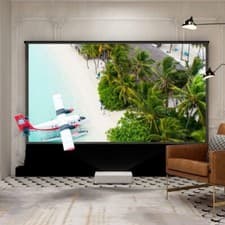 Image of VIVIDSTORM S PRO Electric Tension Floor Rising UST ALR Projector Screen