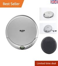 Image of Active Lifestyle Silver CD Player: Jog Proof, 6 Hour Battery, MP3 Compatible