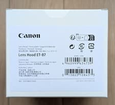 Image of OFFICIAL Canon lens hood ET-87 / Worldwide Shipping with Tracking