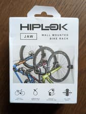 Image of Hiplok Jaw Bike Rack Wall Mounted - Adjustable Storage - Black