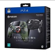 Image of Nacon Revolution Unlimited Pro Controller for Sony PlayStation 4 Camo Green- New