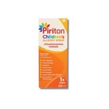 Image of Piriton Syrup 150ml | Children's Allergy Syrup | Fast Relief From Hayfever