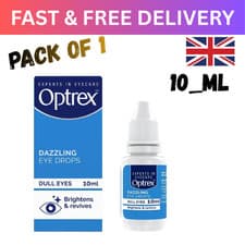 Image of Optrex Dazzling Eye Drops for Dull Eyes, Brightens and Revives, 10ml
