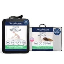 Image of Snuggledown Hungarian Goose Down 10.5 Tog Duvet + 2 Pillows, Double