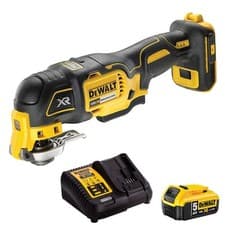 Image of Dewalt DCS356N 18V Brushless Oscillating Multitool with 1 x 5.0Ah Battery & C...