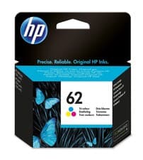 Image of HP Genuine 62 inks - Black & Colour Ink Cartridge choices