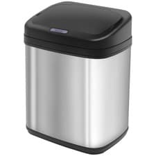 Image of HOMCOM Automatic Sensor Dustbin Stainless Steel Rubbish Waste Bin Trash 20L