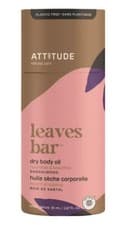 Image of Dry Body Oil Sandalwood Attitude Leaves Bar 85g Nourishes Skin Rich in Vitamin E