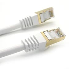 Image of Ethernet Cable RJ45 Cat8 40GBPS Network Gold Super Fast LAN Lead SSTP Patch LOT