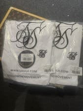 Image of Two Sik Silk White Gym Core T Shirts Small BNWT