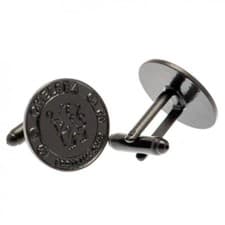 Image of Chelsea FC Black Ion Plated Cufflinks