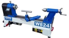 Image of Charnwood W824 Variable Speed Woodturning Lathe 12" x 14"