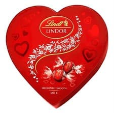 Image of Lindt Lindor Milk Heart Box Chocolate Truffles 200g Box (Approx. 16 Balls) New