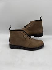 Image of Barbour Meays Chukka Chelsea Mens Boots Brown Leather UK 7 EU 41 New #2