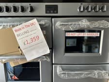 Image of Belling 110e Electric Ceramic Range Cooker 444444149 - Ex Display