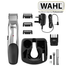 Image of Wahl Cordless Groomsman Mens Hair Stubble & Beard Trimmer Set 9916-1117