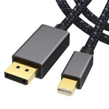 Image of Mini DisplayPort to DisplayPort Cable 1M – 4K Ultra HD – Mini DP to DP Lead