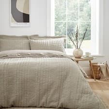 Image of Duvet Cover Bedding Set Tamba Jersey Stripe By Pineapple Elephant Natural