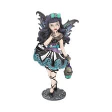 Image of Gothic Fantasy Fairy Ornament - Little Shadows Adeline Figurine 16.5cm - B2770G