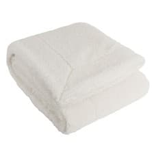 Image of Yard Olann Textured Faux Fleece Throw Blanket Soft Cosy Warm Home UK
