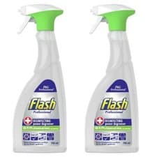 Image of Flash Professional Spray Disinfecting Degreaser - 750ml (2 Pack)