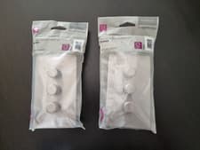 Image of Two x Knightsbridge 3 Gang 2 Way Dimmer Brushed Chrome SF2183BC