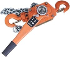Image of KATSU 1.5T Chain Hoist Manual Lever Ratchet Block Chain Hoist Winch Come Along