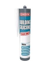 Image of EVO-STICK Building Silicone Sealant - White 280ml Premium Delivery
