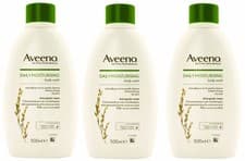 Image of 3 x Aveeno Daily Moisturising Body Wash 500ml for dry sensitive skin