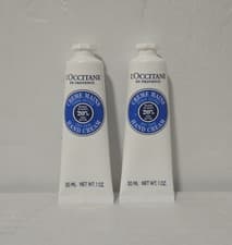 Image of L'Occitane Dry Skin Hand Cream 1oz 30mL Travel Size 20% Shea Butter (2-Pack)