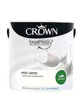 Image of Crown Breatheasy Silk Emulsion Paint- 2.5L ALL COLOURS!!!