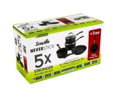 Image of Scoville Neverstick 4 Plus 1 Piece Cookware Set