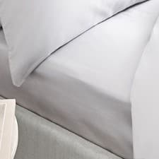 Image of Bianca 100% Cotton Sateen 400 Thread Count Fitted Sheet Soft Bedding Linen UK