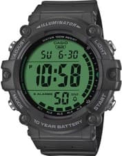 Image of Casio Green Mens Digital Watch Casio Collection AE-1500WHC-1AVEF