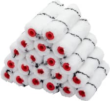 Image of Prodec Advance 20 Pack 4" Microfibre Mini Paint Rollers for Smooth Finishes