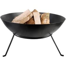 Image of Esschert Design FF114 Steel Fire Bowl, Black, 14.0 in*23.0 in*23.0 in